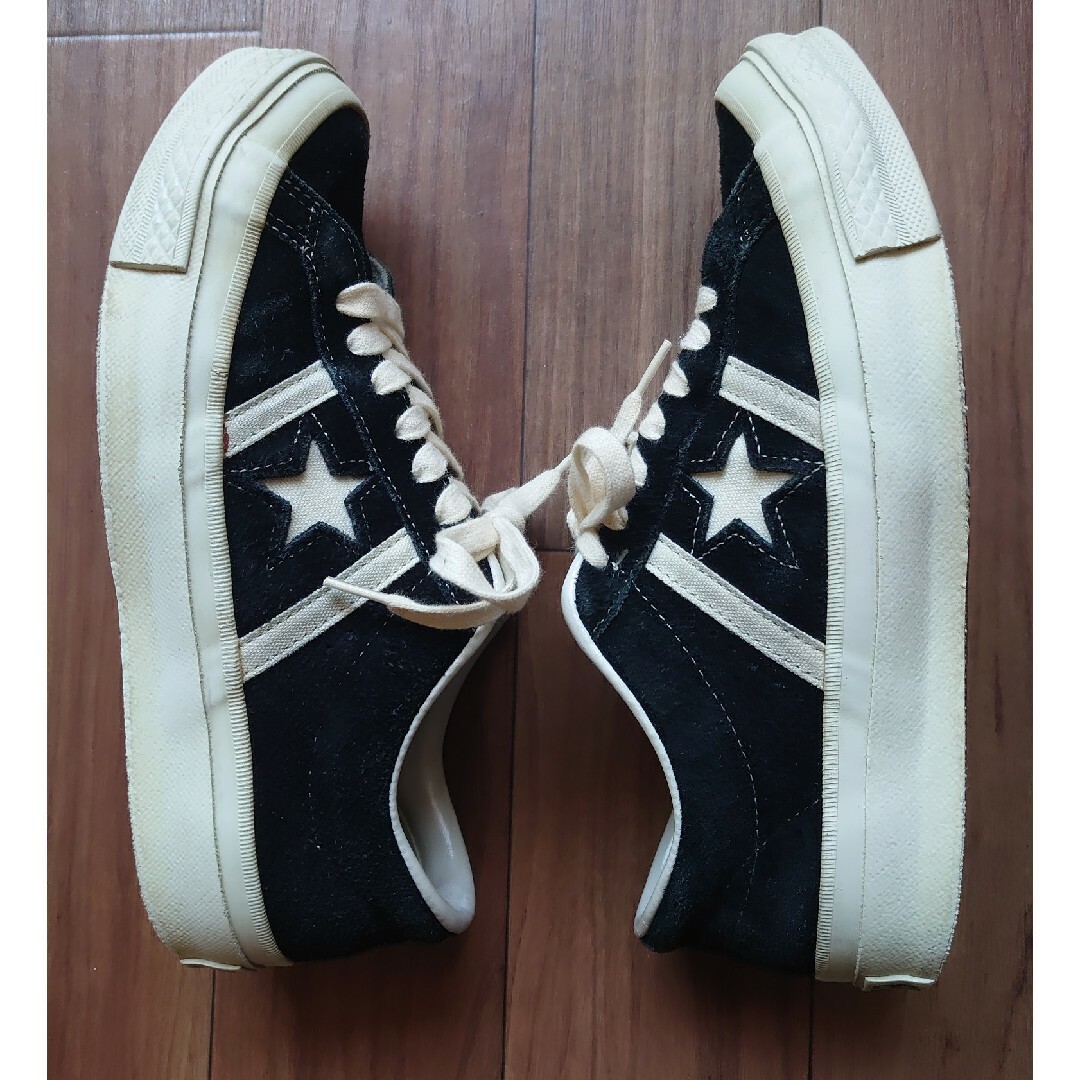 CONVERSE(コンバース)のコンバース 日本製 STAR & BARS J SUEDE BLACK レディースの靴/シューズ(スニーカー)の商品写真