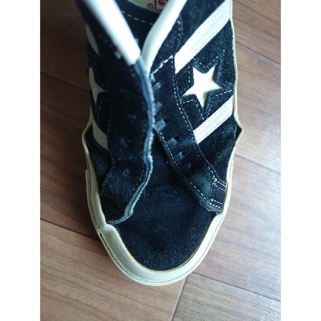 CONVERSE(コンバース)のコンバース 日本製 STAR & BARS J SUEDE BLACK レディースの靴/シューズ(スニーカー)の商品写真