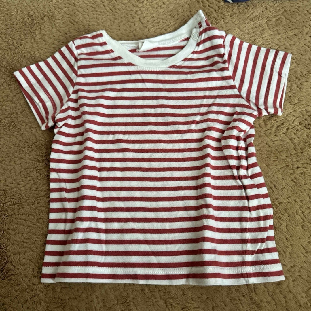 H&H(エイチアンドエイチ)のベビー　Tシャツ　半袖　70-75 キッズ/ベビー/マタニティのベビー服(~85cm)(Ｔシャツ)の商品写真