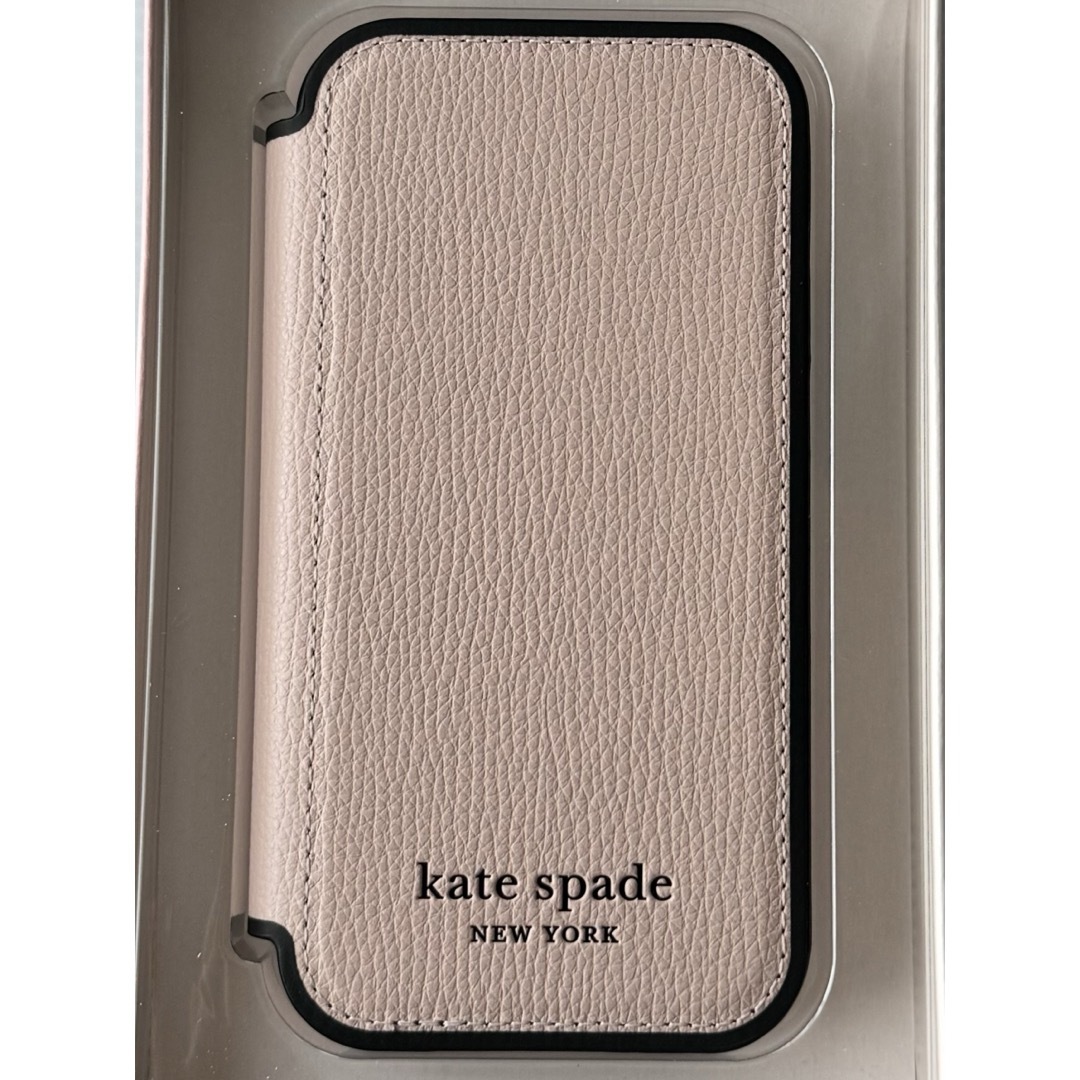 kate spade new york(ケイトスペードニューヨーク)のケイトスペード iPhone 13 mini 手帳型 ピンク スマホ/家電/カメラのスマホアクセサリー(iPhoneケース)の商品写真