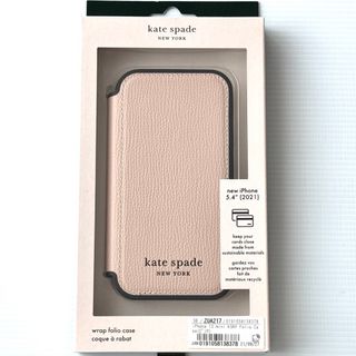 ケイトスペードニューヨーク(kate spade new york)のケイトスペード iPhone 13 mini 手帳型 ピンク(iPhoneケース)