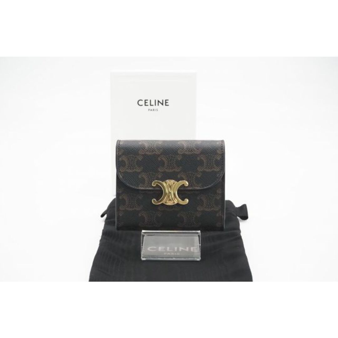 celine(セリーヌ)のCELINE セリーヌ 三つ折り財布 レディースのファッション小物(財布)の商品写真