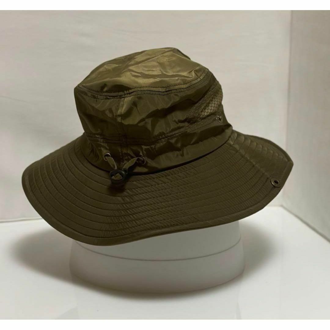 アウトドア キャンプ 登山　帽子  つば広 日焼け防止 紫外サファリハット レディースの帽子(ハット)の商品写真