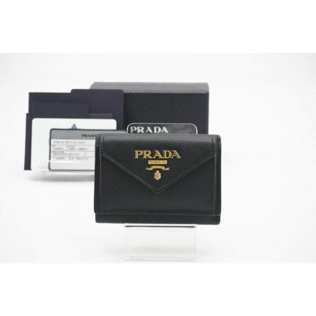 PRADA(プラダ)のPRADA プラダ 三つ折り財布 レディースのファッション小物(財布)の商品写真