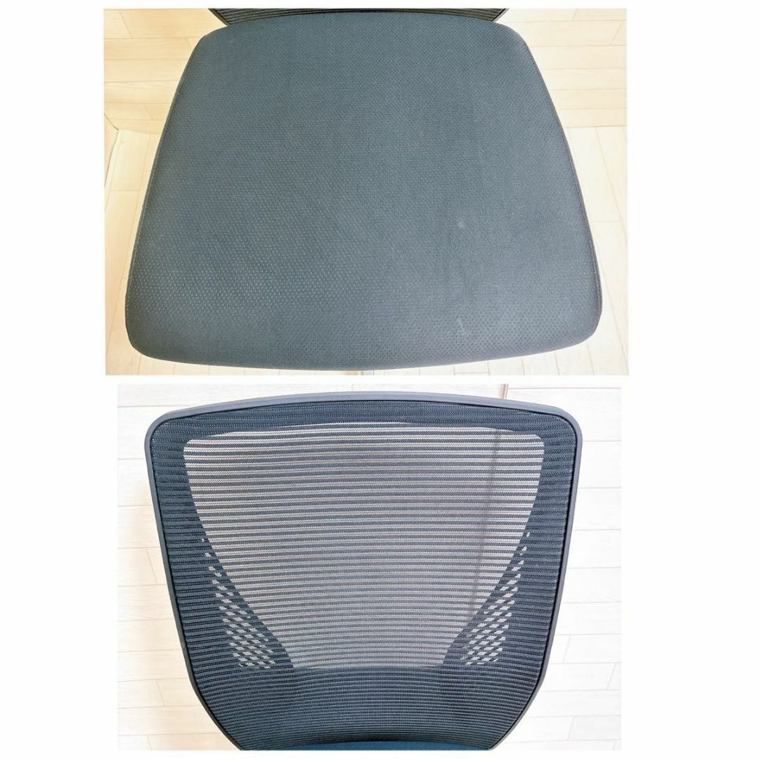 オカムラ オフィスチェア ビラージュ ブラック 8VCM1A-FHR1 良品 インテリア/住まい/日用品の椅子/チェア(デスクチェア)の商品写真