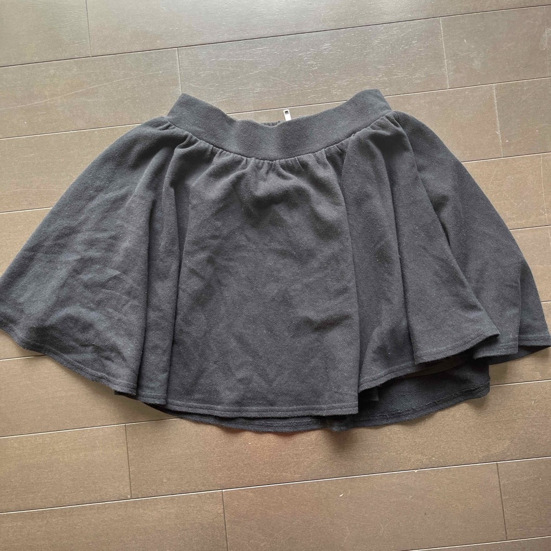 AZUL by moussy(アズールバイマウジー)の黒　AZUL by moussy スカート レディースのスカート(ミニスカート)の商品写真