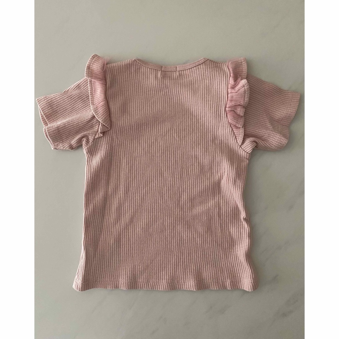 SHOO・LA・RUE(シューラルー)のTシャツ　半袖　ピンク　110cm キッズ/ベビー/マタニティのキッズ服女の子用(90cm~)(Tシャツ/カットソー)の商品写真