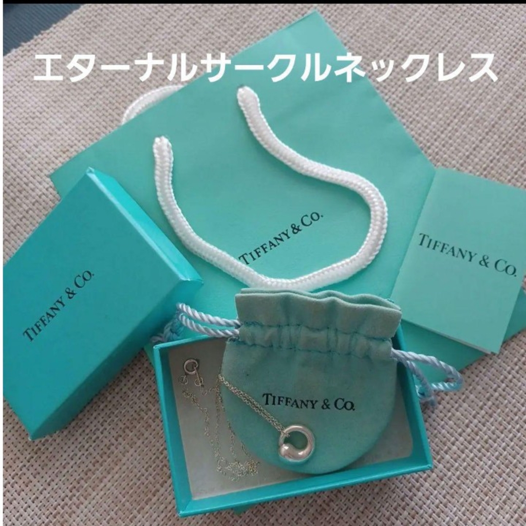 Tiffany & Co.(ティファニー)のティファニー　エターナルサークル　ネックレス レディースのアクセサリー(ネックレス)の商品写真