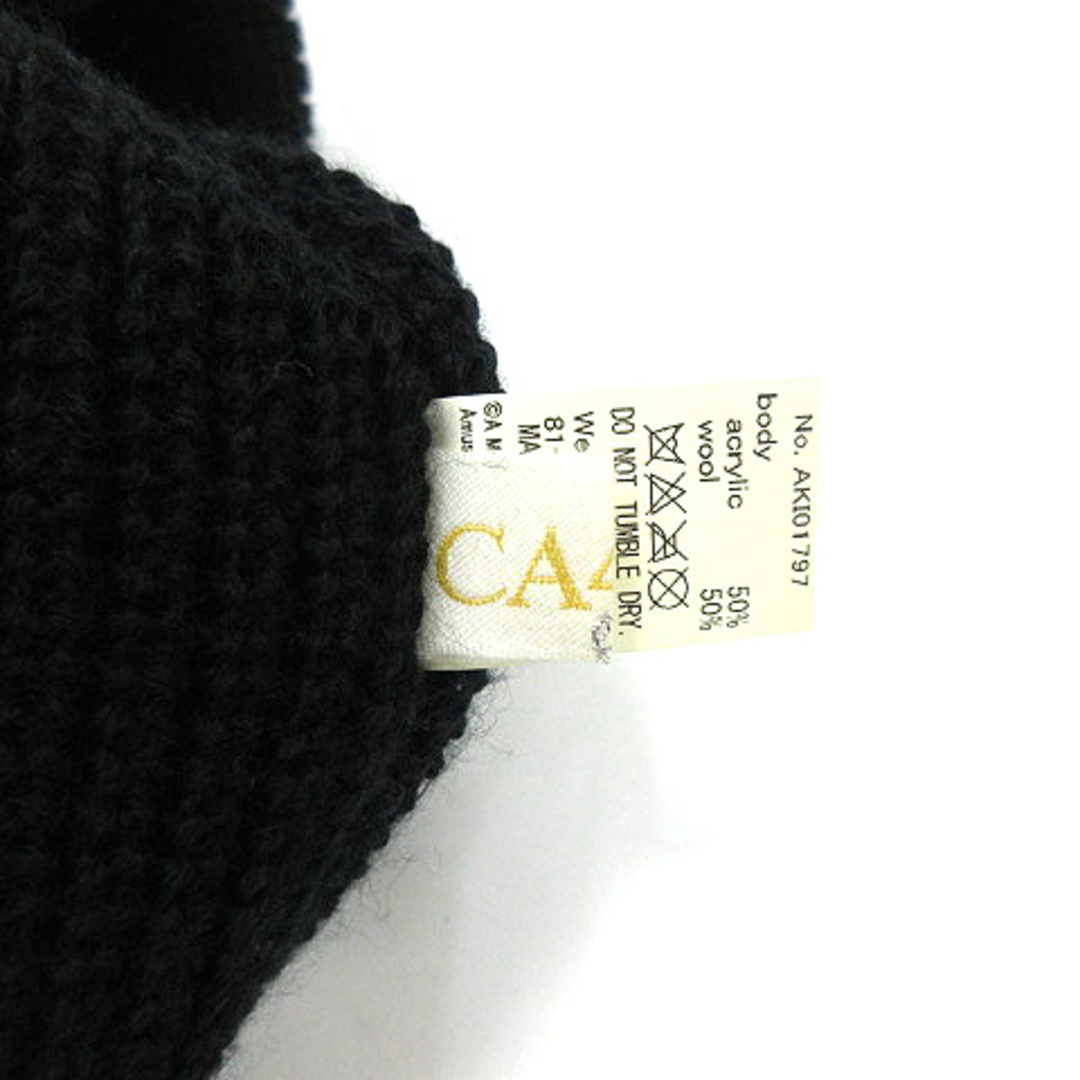 CA4LA(カシラ)のカシラ CA4LA パッチ ウール混 ビーニー ニットキャップ ニット帽 帽子  メンズの帽子(その他)の商品写真