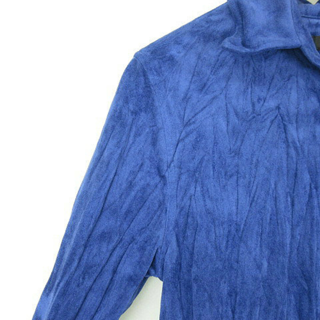 FUGA(フーガ)のフーガ FUGA 長袖 スエード シャツ 青 ブルー 44 メンズのトップス(シャツ)の商品写真