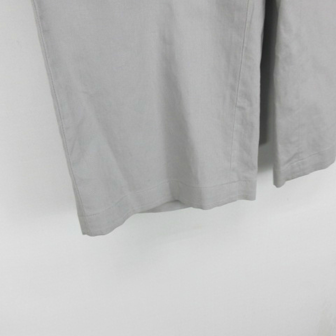 マドモアゼルノンノン リネン混 ベルト付き ワイド クロップドパンツ  S 36 レディースのパンツ(その他)の商品写真