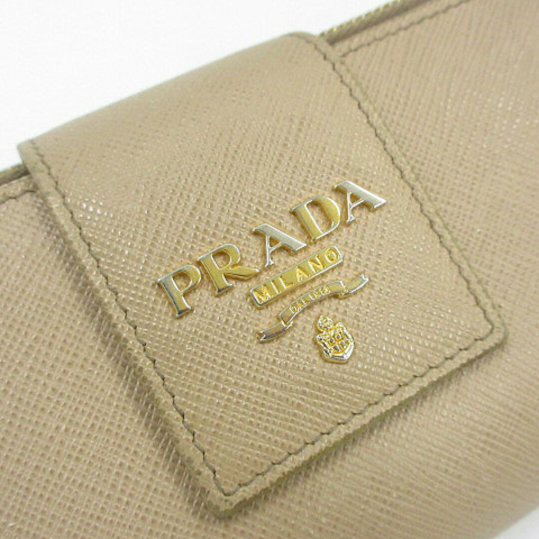 PRADA(プラダ)のプラダ PRADA サフィアーノ 1ML006 長財布 ベージュ  レディースのファッション小物(財布)の商品写真