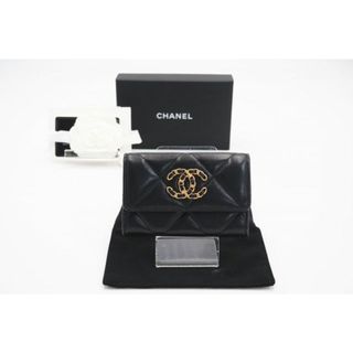 シャネル(CHANEL)のCHANEL シャネル 二つ折りカードケース(名刺入れ/定期入れ)