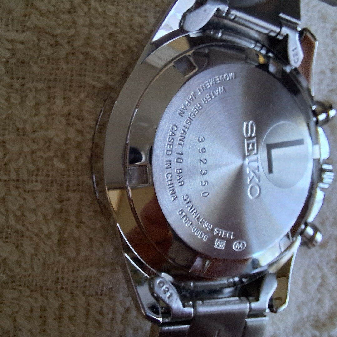 SEIKO(セイコー)のセイコークォーツクロノグラフ メンズの時計(腕時計(アナログ))の商品写真