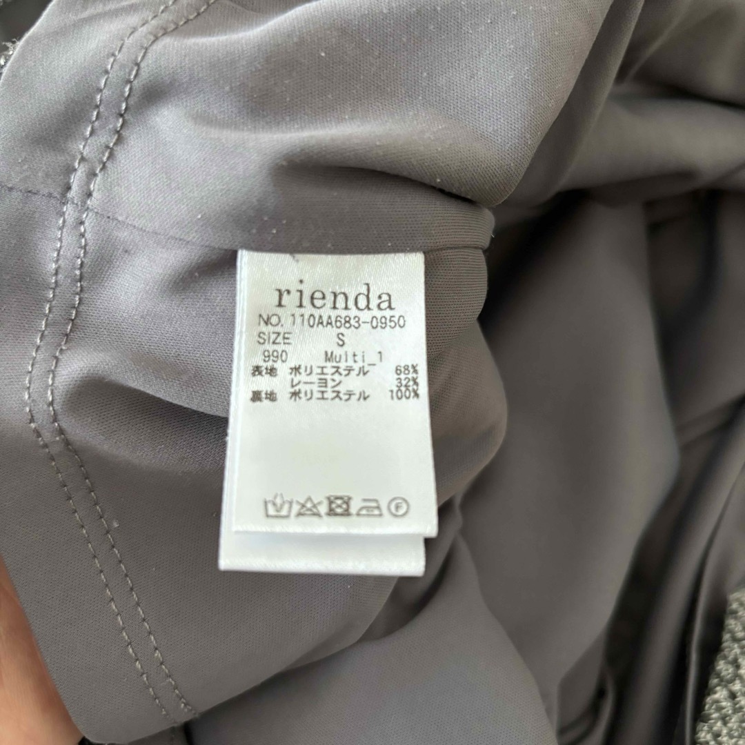 rienda(リエンダ)のリエンダ　rienda ミニワンピース スカート レディースのスカート(ミニスカート)の商品写真