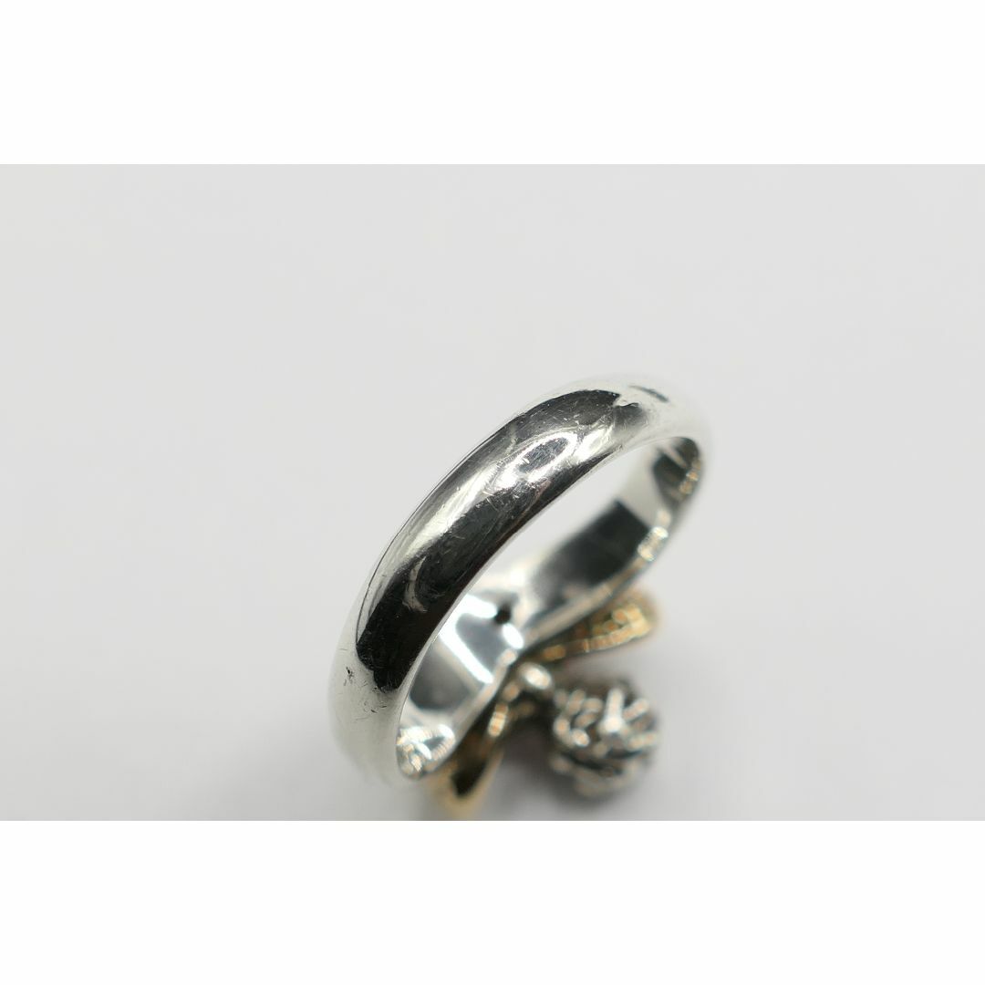 STAR JEWELRY(スタージュエリー)の美品　11号　スタージュエリー　silver　K14　エンジェル　リング　指輪 レディースのアクセサリー(リング(指輪))の商品写真