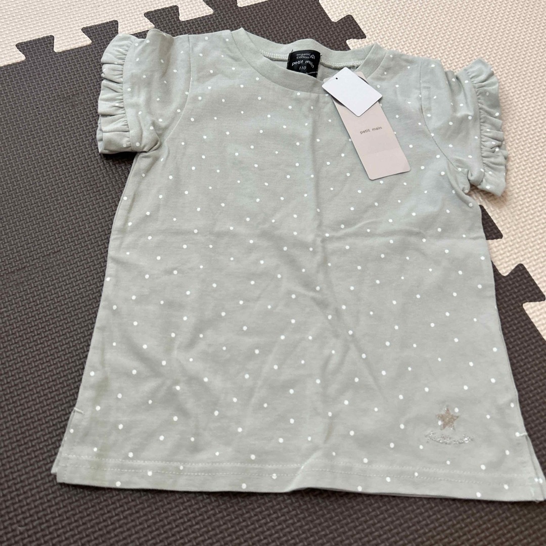 petit main(プティマイン)のプティマイン　Ｔシャツ   110cm キッズ/ベビー/マタニティのキッズ服女の子用(90cm~)(Tシャツ/カットソー)の商品写真