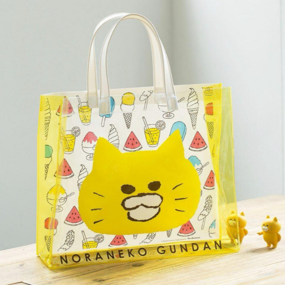 ノラネコぐんだん　プールバッグ　プールBAG アイス柄　可愛い　コドモエ キッズ/ベビー/マタニティのこども用バッグ(その他)の商品写真