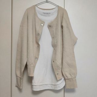 UNITED ARROWS green label relaxing - グリーンレーベルリラクシング カーディガン カットソー