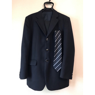 カンコー(KANKO)の公立 高校 制服 男子 170 ジャケット パンツ ネクタイ コスプレ(スーツジャケット)