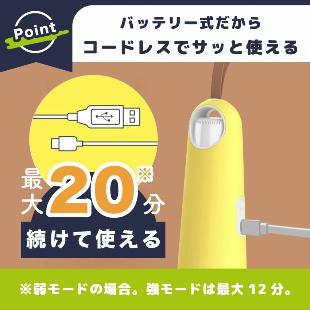 【色: ネイビー】【国内】ELOD Vaccumi 5000+ ハンディクリーナ スマホ/家電/カメラの生活家電(その他)の商品写真