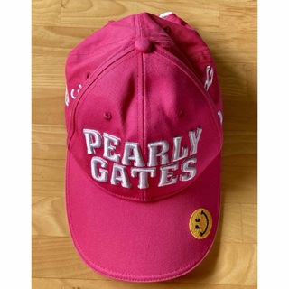 PEARLY GATES - パーリーゲイツ　キャップ　ピンク