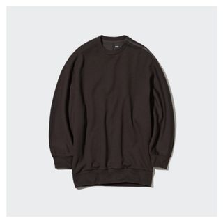 ユニクロ(UNIQLO)のユニクロ　ドライスウェットクルーシャツ（長袖）(スウェット)