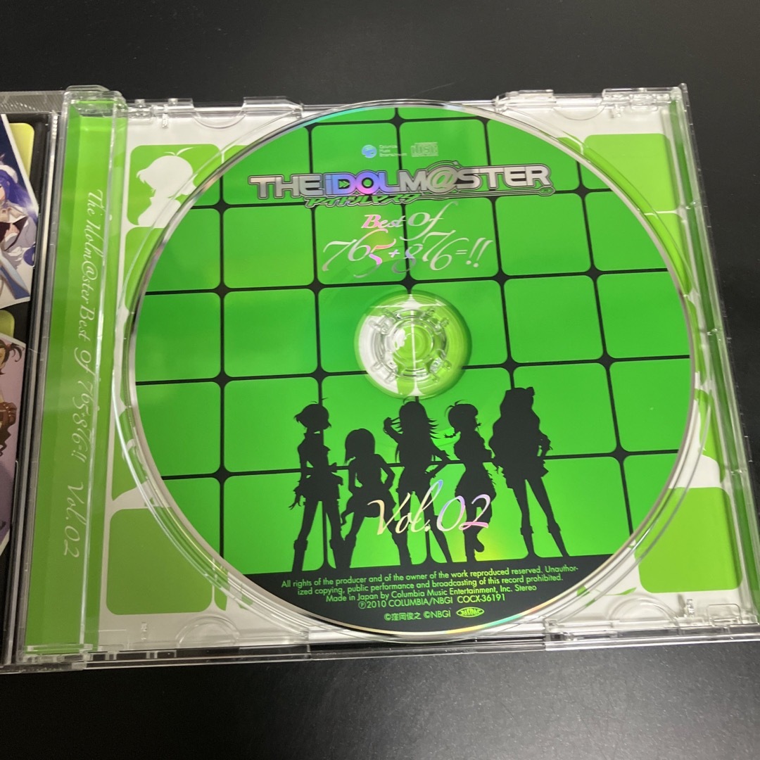 THE IDOLM@STER BEST OF 765+876=!! VOL.02 エンタメ/ホビーのCD(ポップス/ロック(邦楽))の商品写真