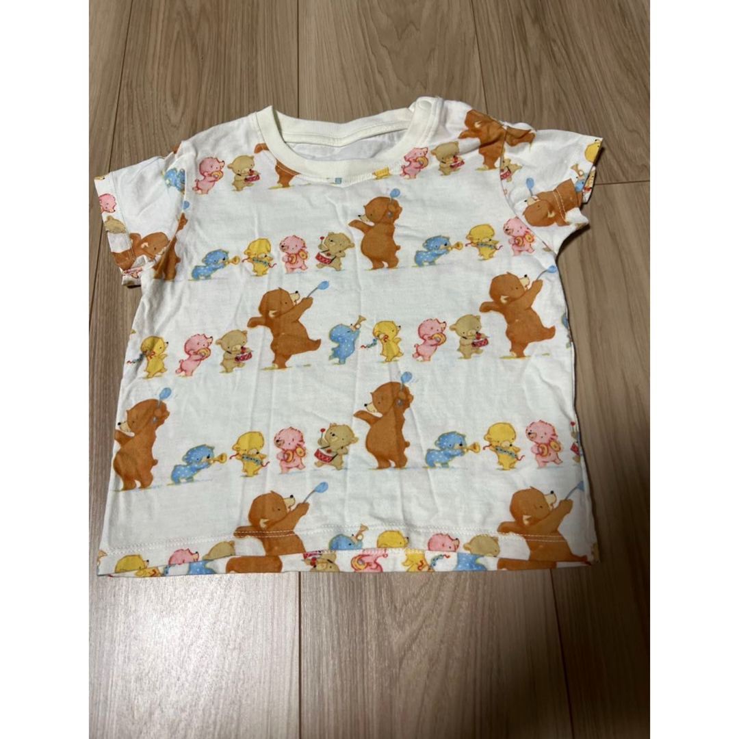 UNIQLO(ユニクロ)のユニクロ　ベビー服　Tシャツ　絵本シリーズ キッズ/ベビー/マタニティのベビー服(~85cm)(Ｔシャツ)の商品写真