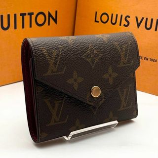 ルイヴィトン(LOUIS VUITTON)のルイヴィトン モノグラム ヴィクトリーヌ 3つ折り コンパクト財布 N2(財布)