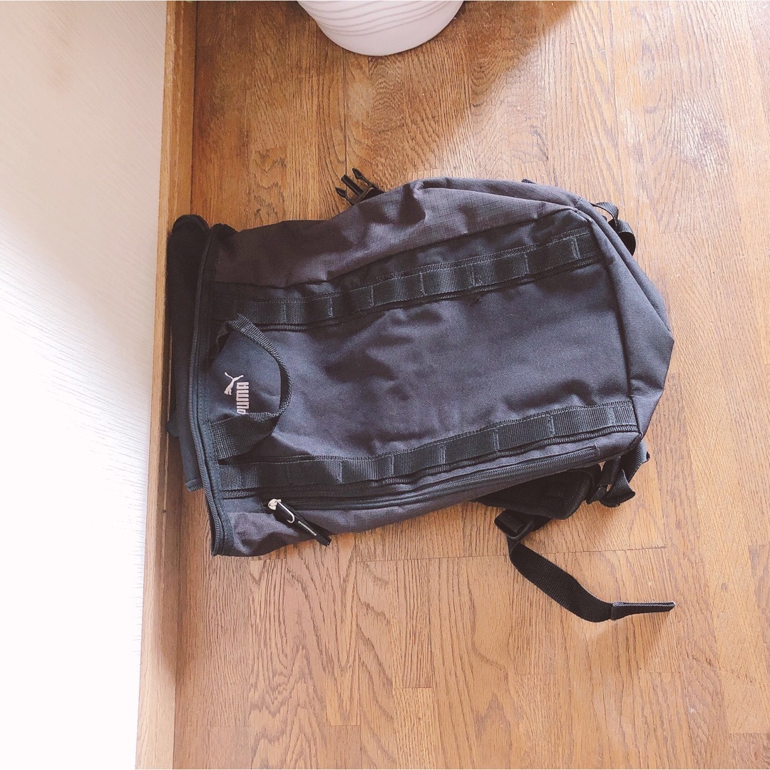 プーマ　ブラック　リュック メンズのバッグ(バッグパック/リュック)の商品写真