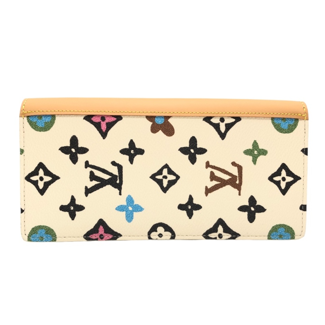 LOUIS VUITTON(ルイヴィトン)の　ルイ・ヴィトン LOUIS VUITTON ポルトフォイユ・ブラザ NM M83335 バニラ モノグラム・クラギー キャンバス レディース 長財布 レディースのファッション小物(財布)の商品写真