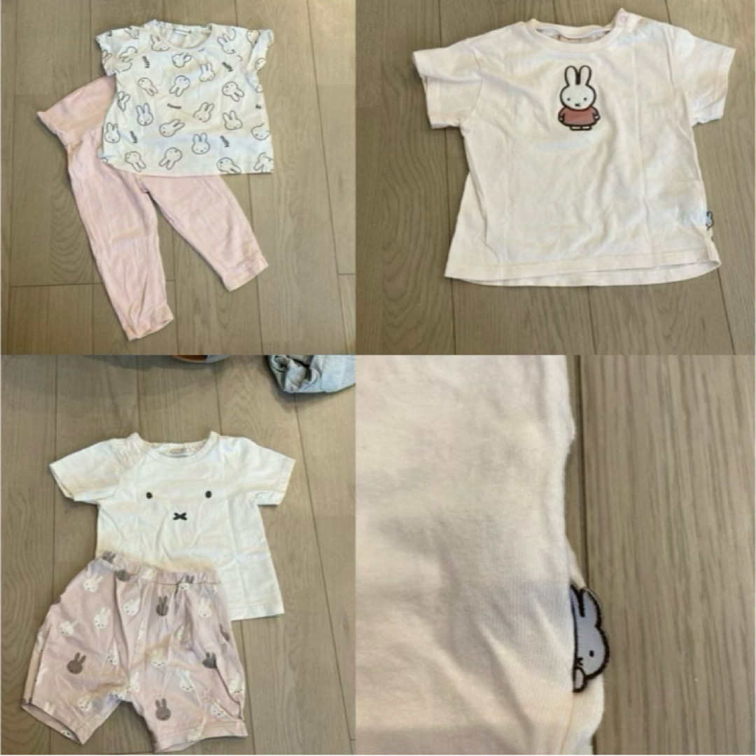 petit main(プティマイン)のミッフィ 6点セット 90 キッズ/ベビー/マタニティのキッズ服女の子用(90cm~)(パジャマ)の商品写真