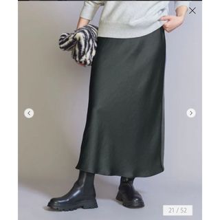 ビューティアンドユースユナイテッドアローズ(BEAUTY&YOUTH UNITED ARROWS)の【週末限定】BEAUTY&YOUTH  ポリエステル マーメイドフレアスカート(ロングスカート)