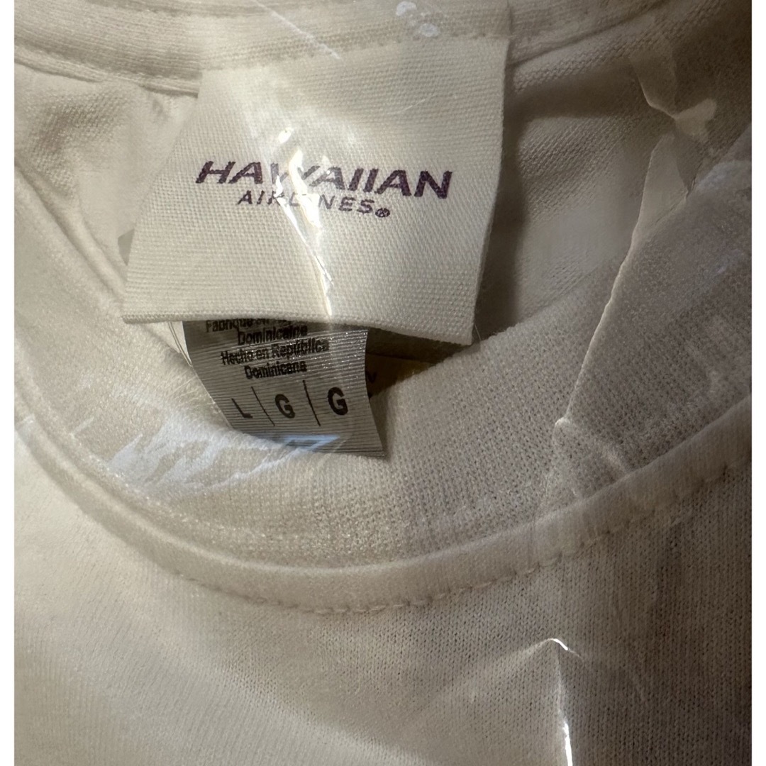 Hawaiian AirlinesハワイアンエアーTシャツL メンズのトップス(Tシャツ/カットソー(半袖/袖なし))の商品写真