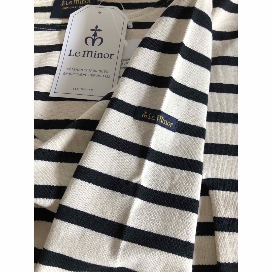 Le Minor(ルミノア)のLe Minor ボーダー⭐︎未使用⭐︎ レディースのトップス(シャツ/ブラウス(長袖/七分))の商品写真