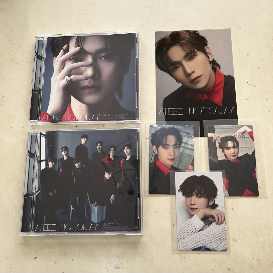 ATEEZ(エイティーズ)のATEEZ アチズ　トレカ　CD  NOT OKAY ヨサン エンタメ/ホビーのCD(K-POP/アジア)の商品写真