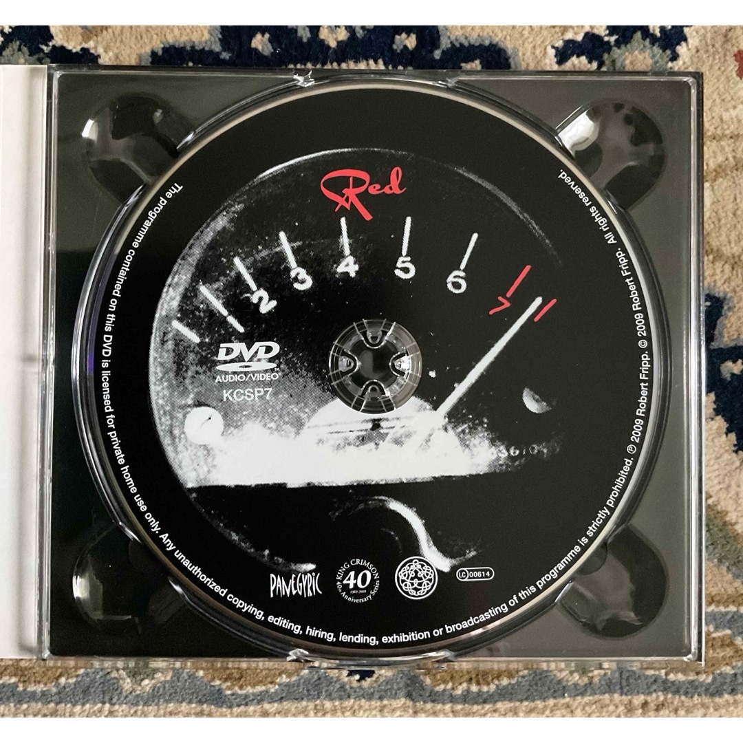 KING CRIMSON Red: 40th (CD+DVD-Audio)輸入盤 エンタメ/ホビーのCD(ポップス/ロック(洋楽))の商品写真