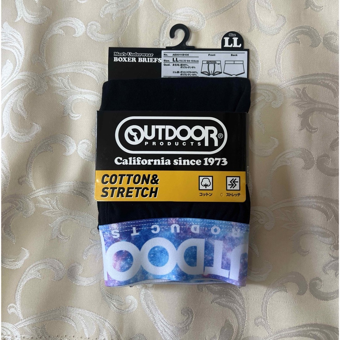 OUTDOOR PRODUCTS(アウトドアプロダクツ)のOUTDOORボクサーLLサイズ計2枚 メンズのアンダーウェア(ボクサーパンツ)の商品写真