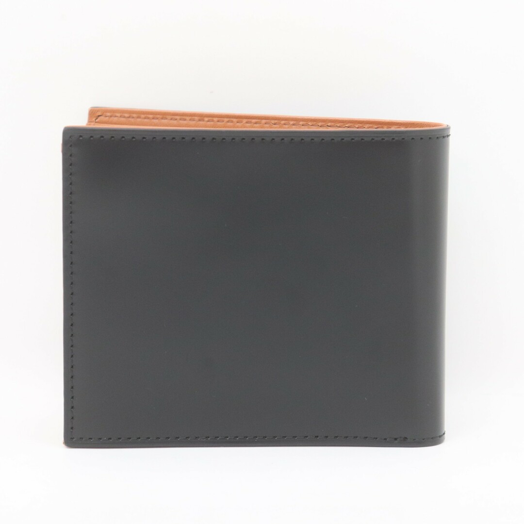 PRAIRIE(プレリー)のITPCDOG0QKBW 未使用 プレリー コードバン レザー コンパクト 二つ折り 財布 ウォレット 黒 ブラック メンズのファッション小物(折り財布)の商品写真