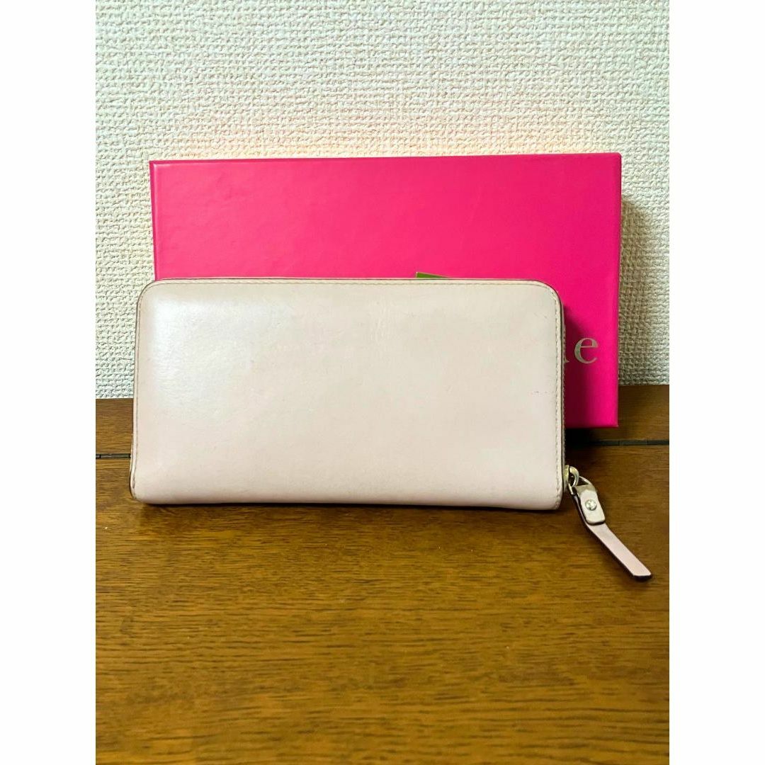 kate spade new york(ケイトスペードニューヨーク)の♡ケイトスペード♡Kate spade♡ピンクのリボン長財布 レディースのファッション小物(財布)の商品写真