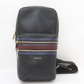 Paul Smith - ITT2C7DUBWPG ポールスミス ボディバッグ スリング ショルダー レザー 本革 肩掛け 斜め掛け トラベル ビジネス メンズ