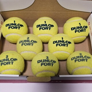 ダンロップ(DUNLOP)の送料込 DUNLOP FORT テニスボール8個(ボール)