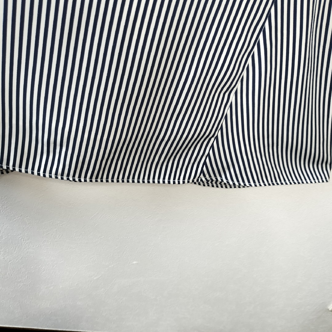 STRAWBERRY-FIELDS(ストロベリーフィールズ)のストロベリーフィールズ　ワンピース　ストライプ　リボン レディースのワンピース(ロングワンピース/マキシワンピース)の商品写真