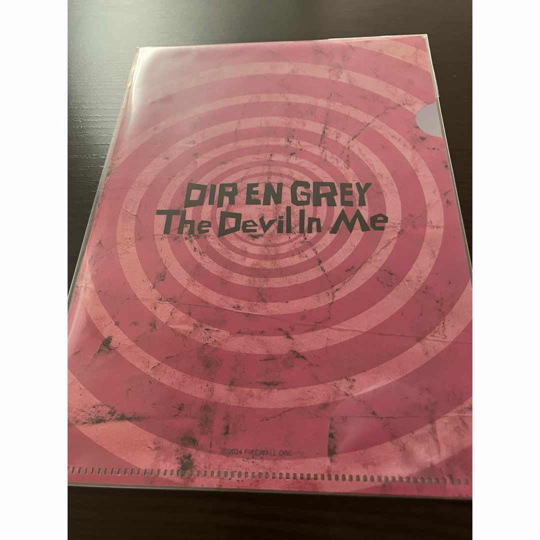 DIR EN GREY The Devil In Me クリアファイル Die エンタメ/ホビーのタレントグッズ(ミュージシャン)の商品写真