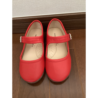 美品♡ mardi amber 赤い靴　フォーマルシューズ　17cm