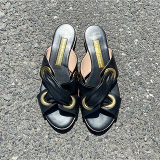 ルパート(RUPERT)の【Rupert Sanderson】KNOT FLAT SANDAL(サンダル)