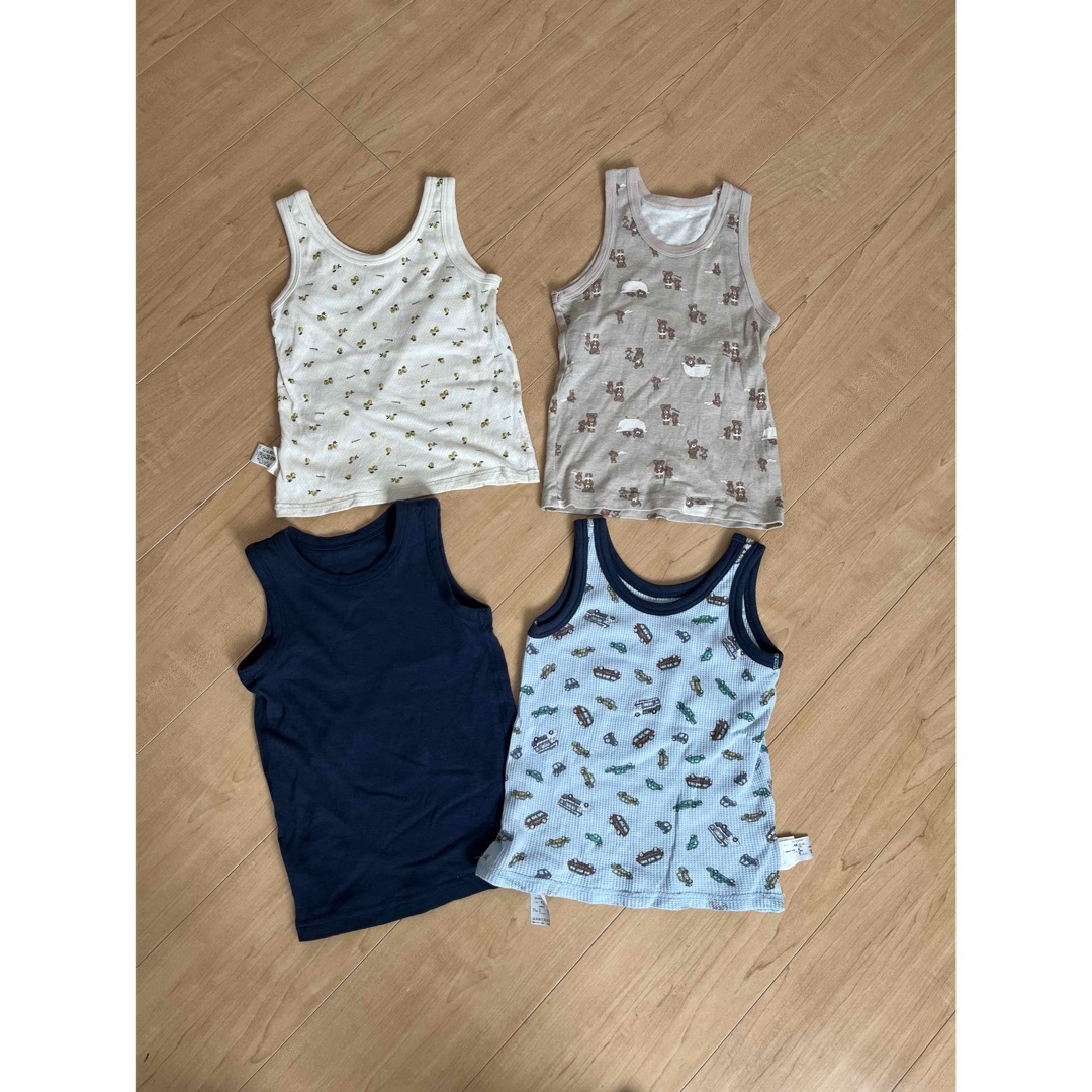 肌着♡4点セット キッズ/ベビー/マタニティのキッズ服男の子用(90cm~)(下着)の商品写真