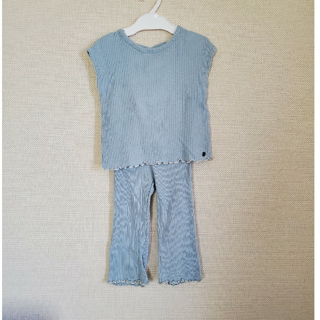 BREEZE(ブリーズ)のBREEZE セットアップ　100㎝ キッズ/ベビー/マタニティのキッズ服女の子用(90cm~)(Tシャツ/カットソー)の商品写真