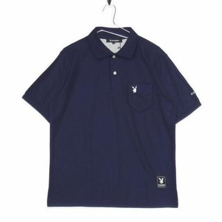 PLAYBOY - 新品 PLAYBOY/プレイボーイ ポロシャツ:SIZE=L